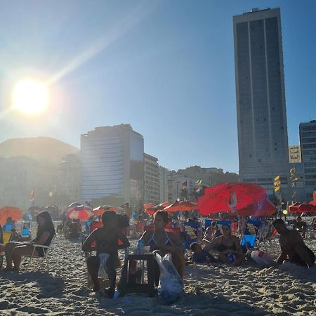 Flat Copacabana Pe Na Areia Rio de Janeiro Eksteriør bilde