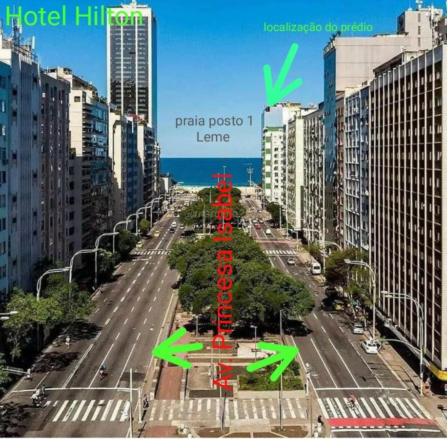 Flat Copacabana Pe Na Areia Rio de Janeiro Eksteriør bilde