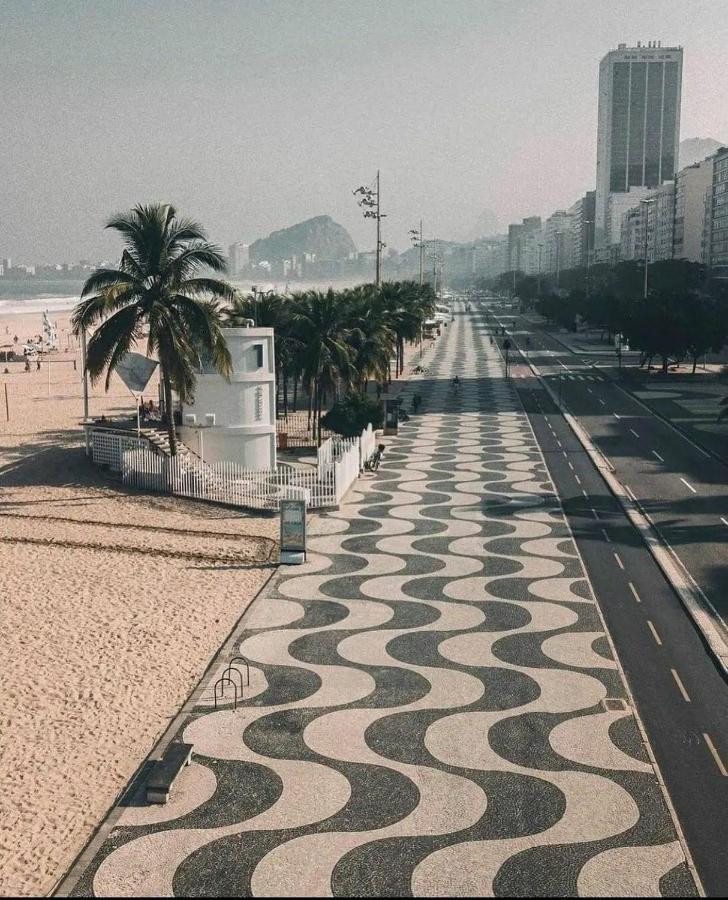Flat Copacabana Pe Na Areia Rio de Janeiro Eksteriør bilde