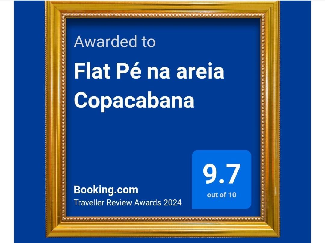 Flat Copacabana Pe Na Areia Rio de Janeiro Eksteriør bilde