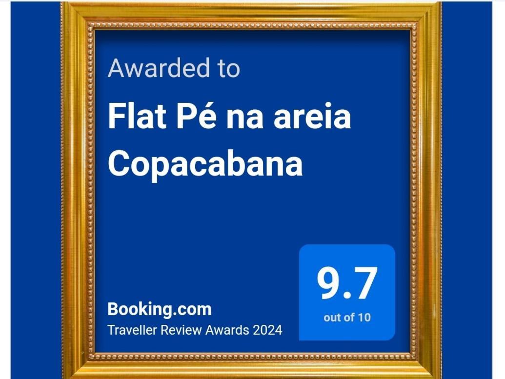 Flat Copacabana Pe Na Areia Rio de Janeiro Rom bilde