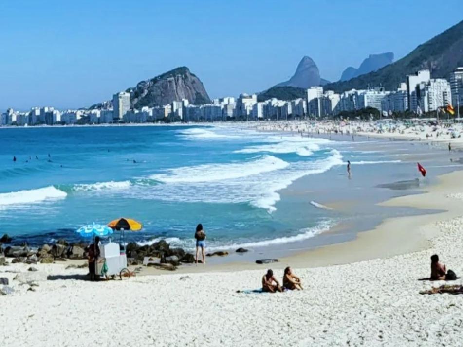 Flat Copacabana Pe Na Areia Rio de Janeiro Eksteriør bilde