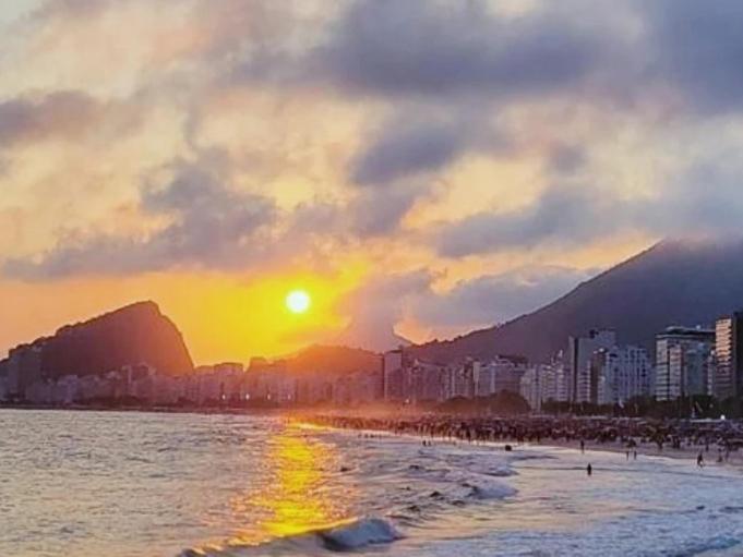Flat Copacabana Pe Na Areia Rio de Janeiro Eksteriør bilde