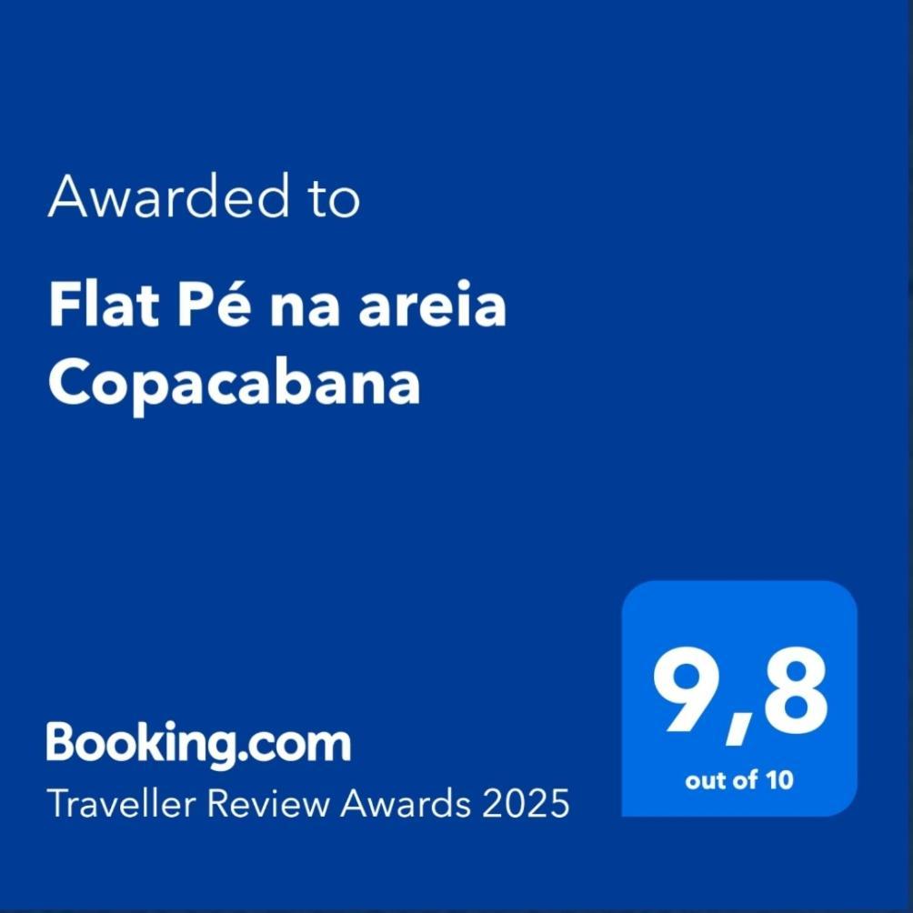 Flat Copacabana Pe Na Areia Rio de Janeiro Eksteriør bilde